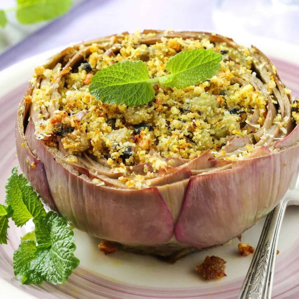 Carciofi ripieni Ritti